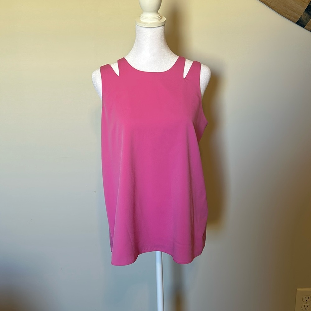 Banana Republic pink work top. Size small
